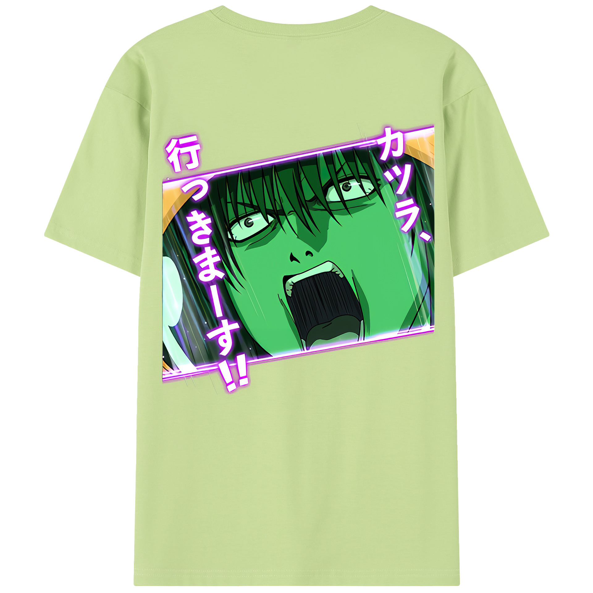 （画像用） ぎんたま 坂田銀時（さかたぎんとき） 神楽 志村新八（しむら しんぱち） GINTAMA Sakata Gintoki Kagura Shimura Shinpachi 綿100％半袖Tシャツ（背面プリント）